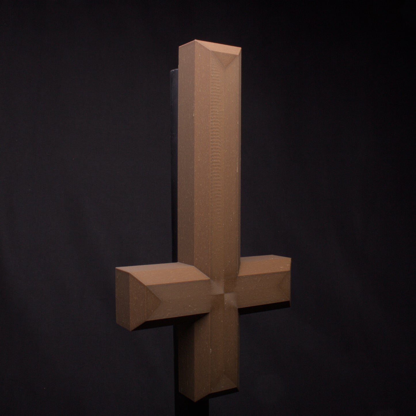 Wall Mounted Inverted Cross