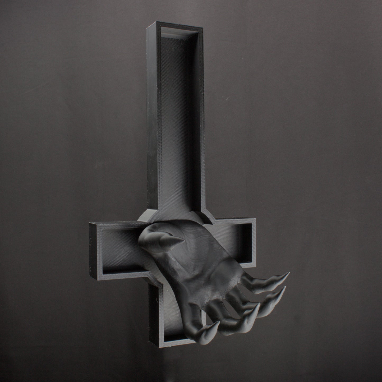 Wall Mounted Inverted Cross