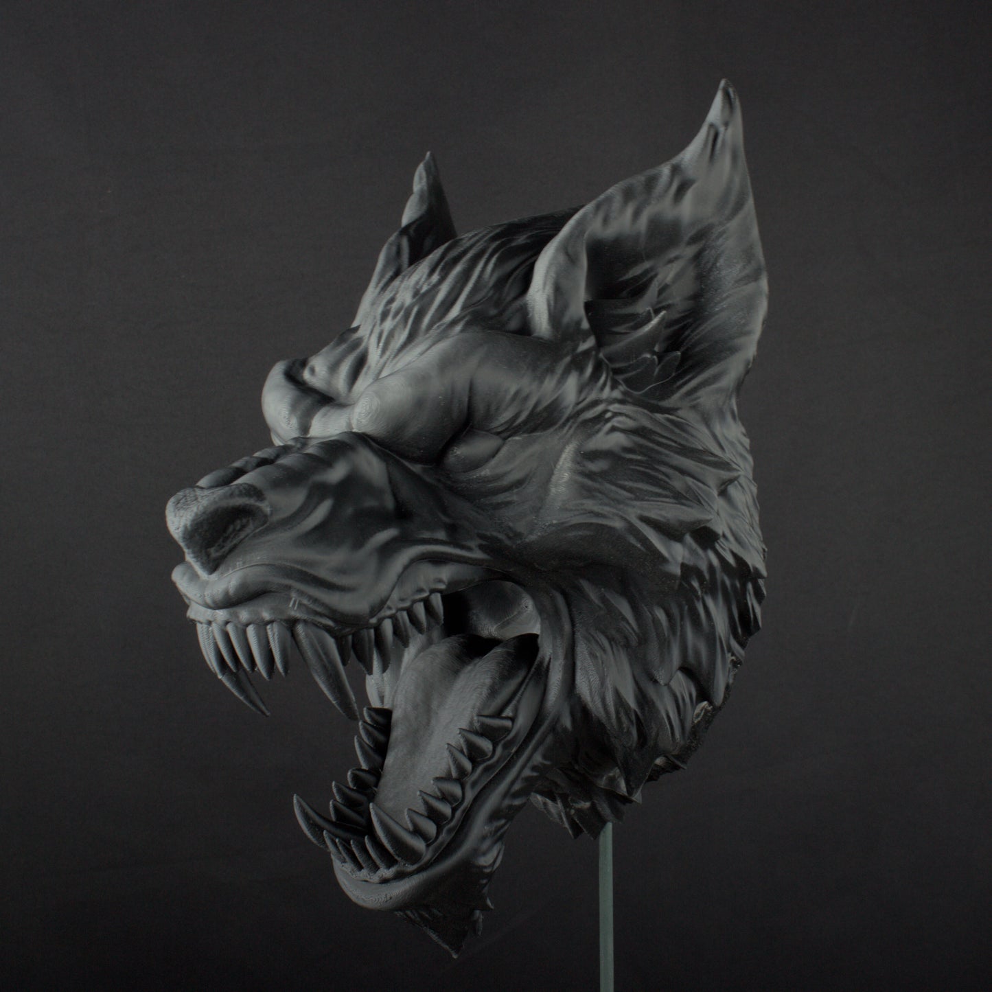 Wall Mounted Werewolf head and hands
