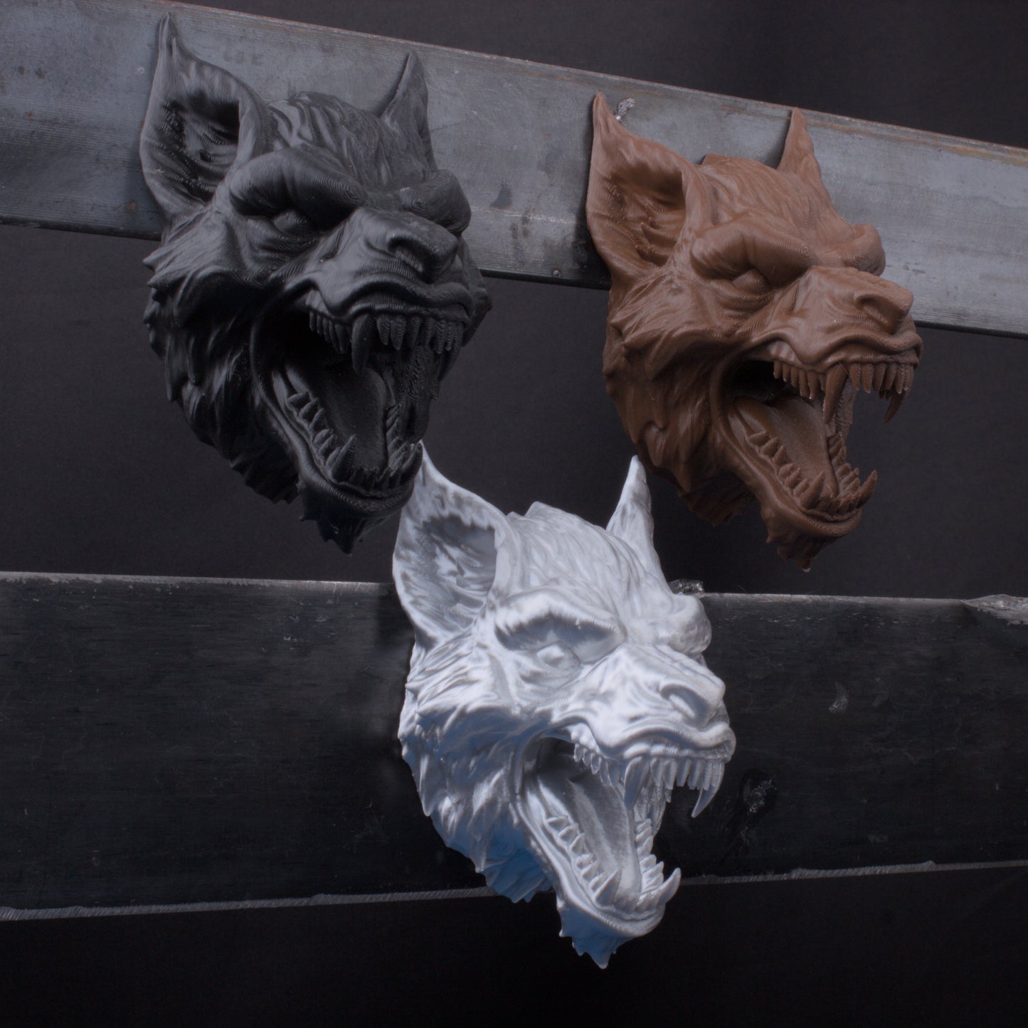 Gothic and Horror Magnet Monster Heads